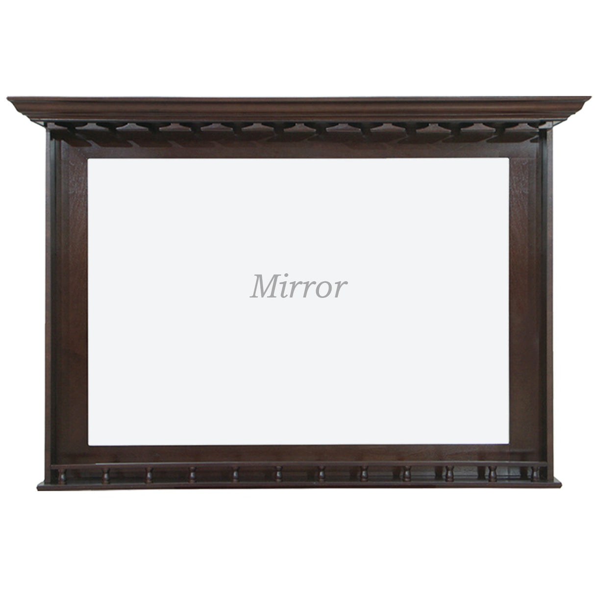 RAM Game Room Bar Mirror-Cappuccino BMR CAP