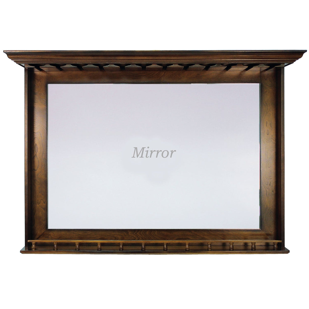 RAM Game Room Bar Mirror-Chestnut BMR CN