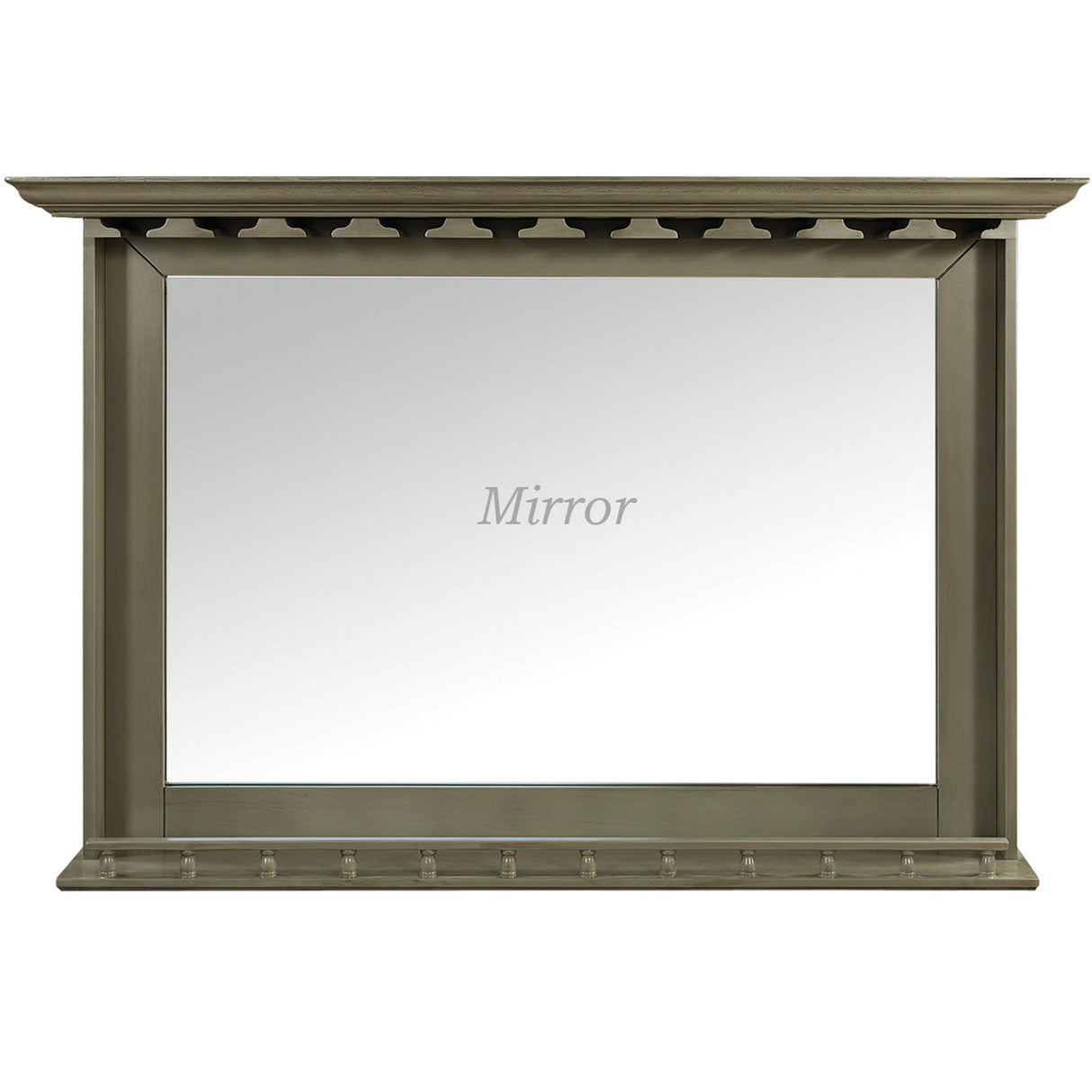RAM Game Room Bar Mirror-Slate BMR SL