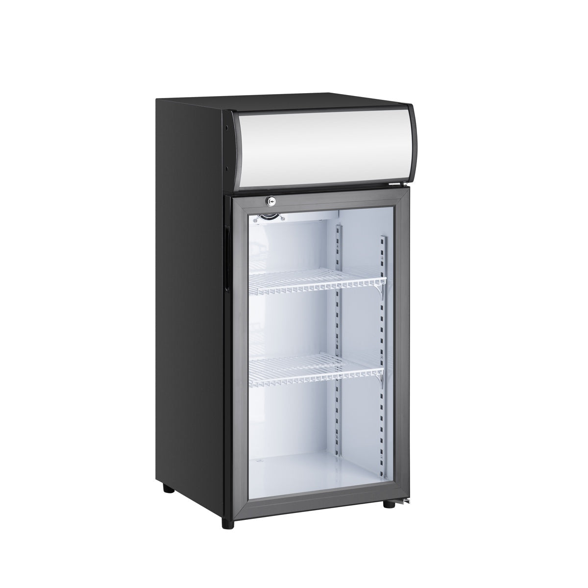 KingsBottle Display Beverage Cooler Commercial Refrigerator G80