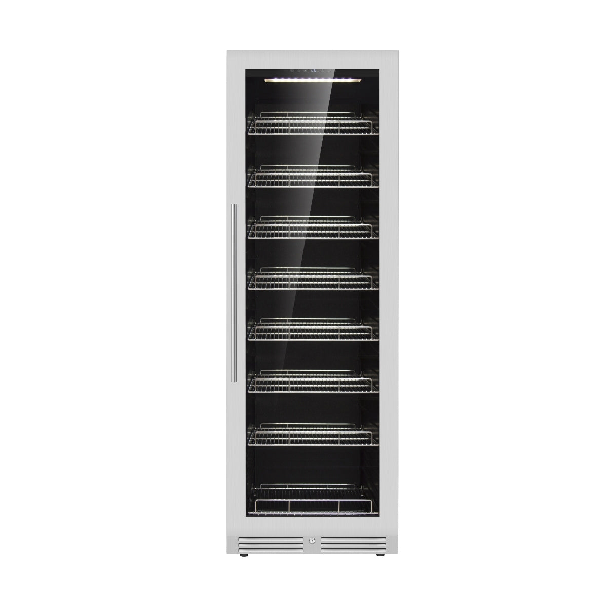 KingsBottle Large Beverage Refrigerator With Low-E Glass Door KBU425BX