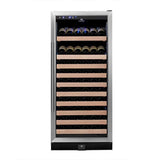 KingsBottle 100 Bottle Kitchen Wine Refrigerator Freestanding