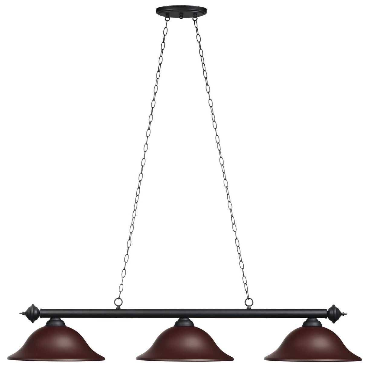 RAM Game Room 60" Marseilles Lamp Burgundy MAR-B60 BG