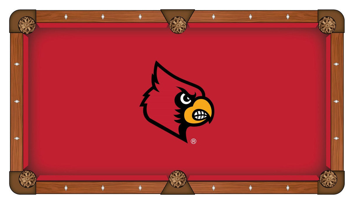 Louisville Cardinals Pool Table