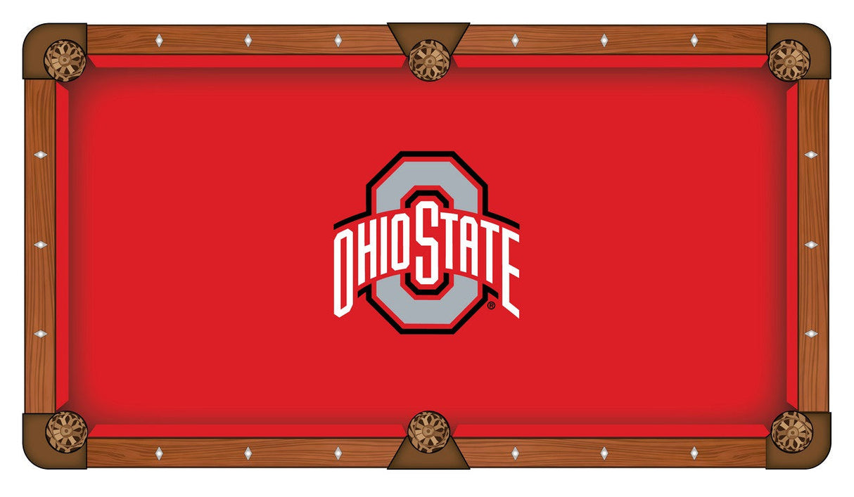 Ohio State Buckeyes Pool Table