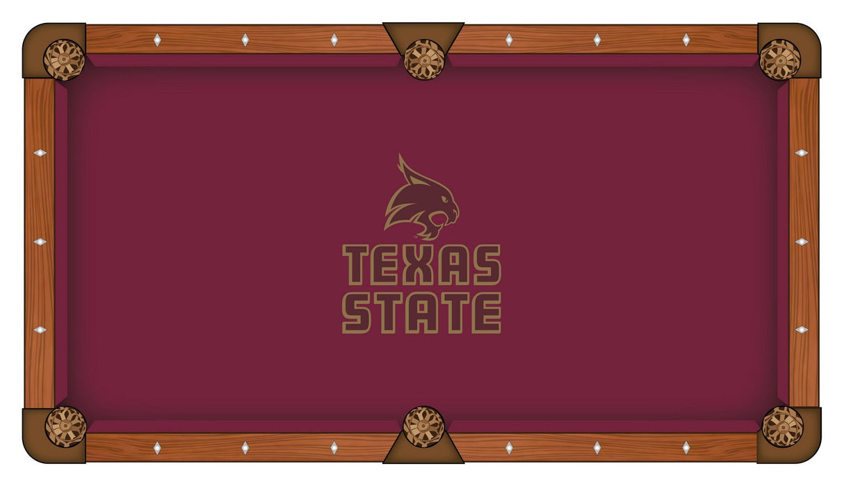 Texas State Bobcats Pool Table