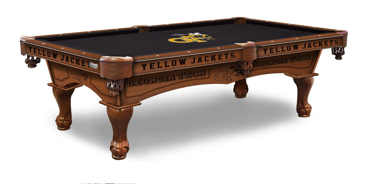 Georgia Tech Yellow Jackets Pool Table