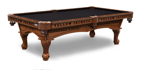 Georgia Tech Yellow Jackets Pool Table