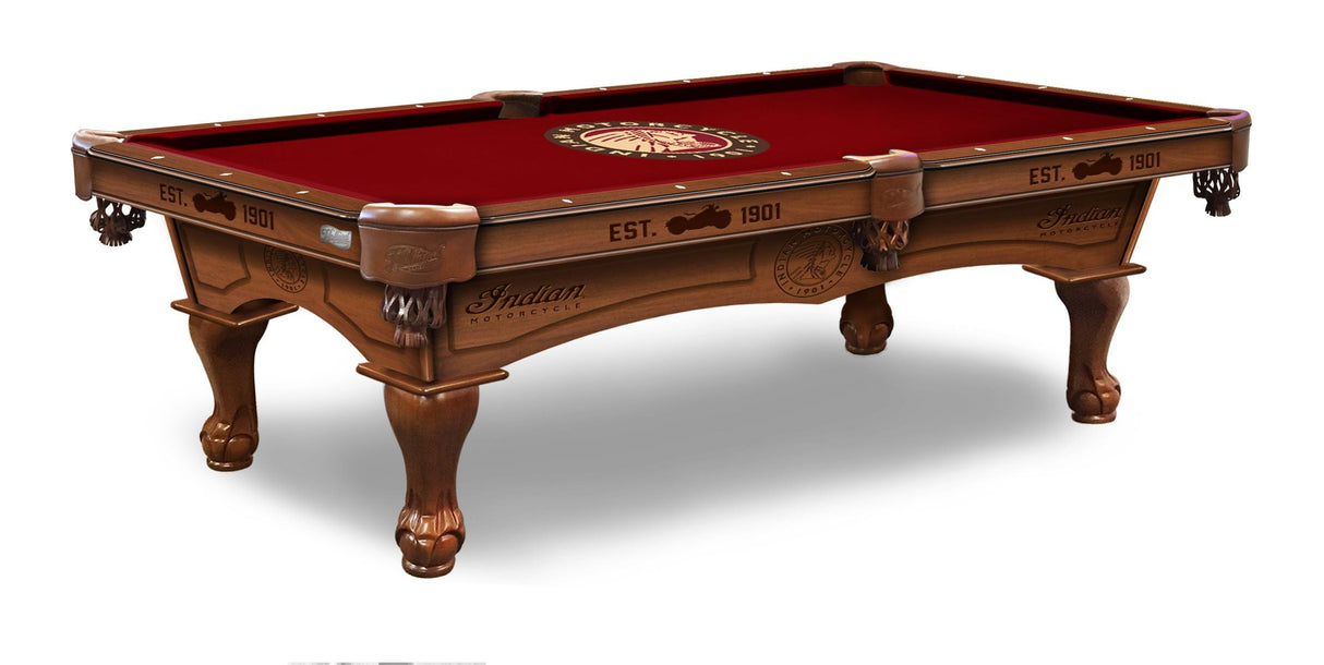 Indian Motorcycle Pool Table