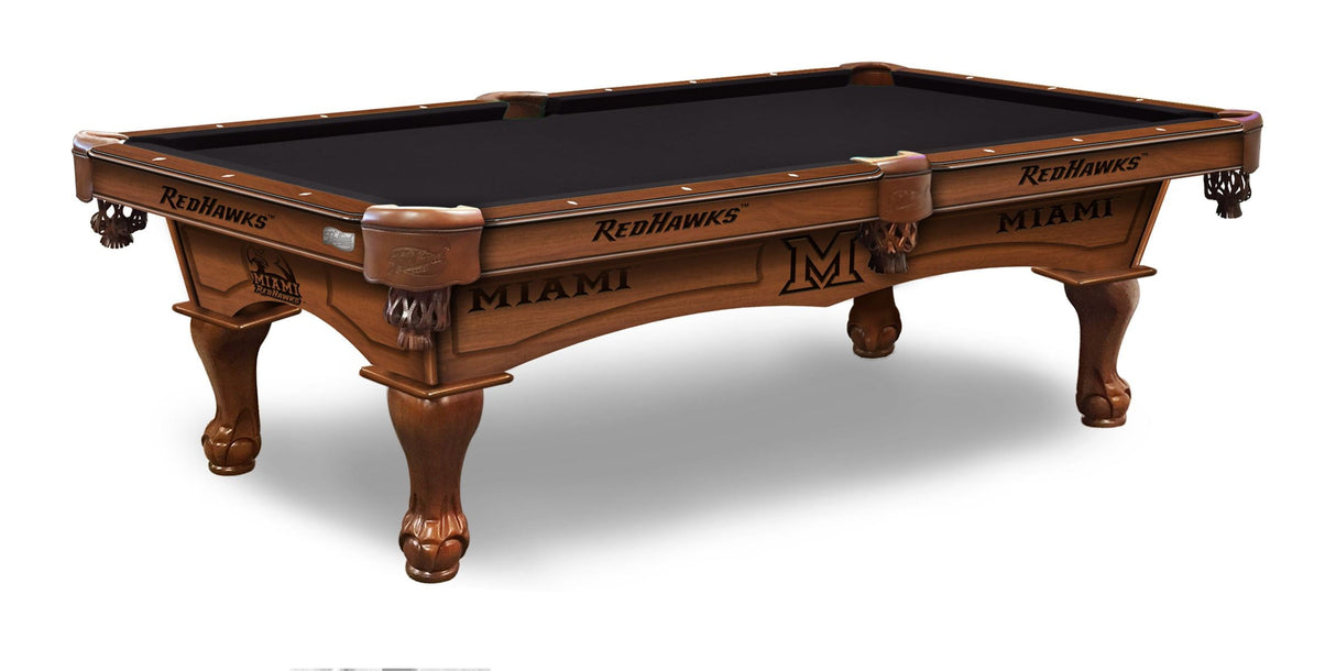 Miami of Ohio RedHawks Pool Table