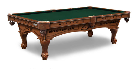 Northern Michigan Wildcats Pool Table