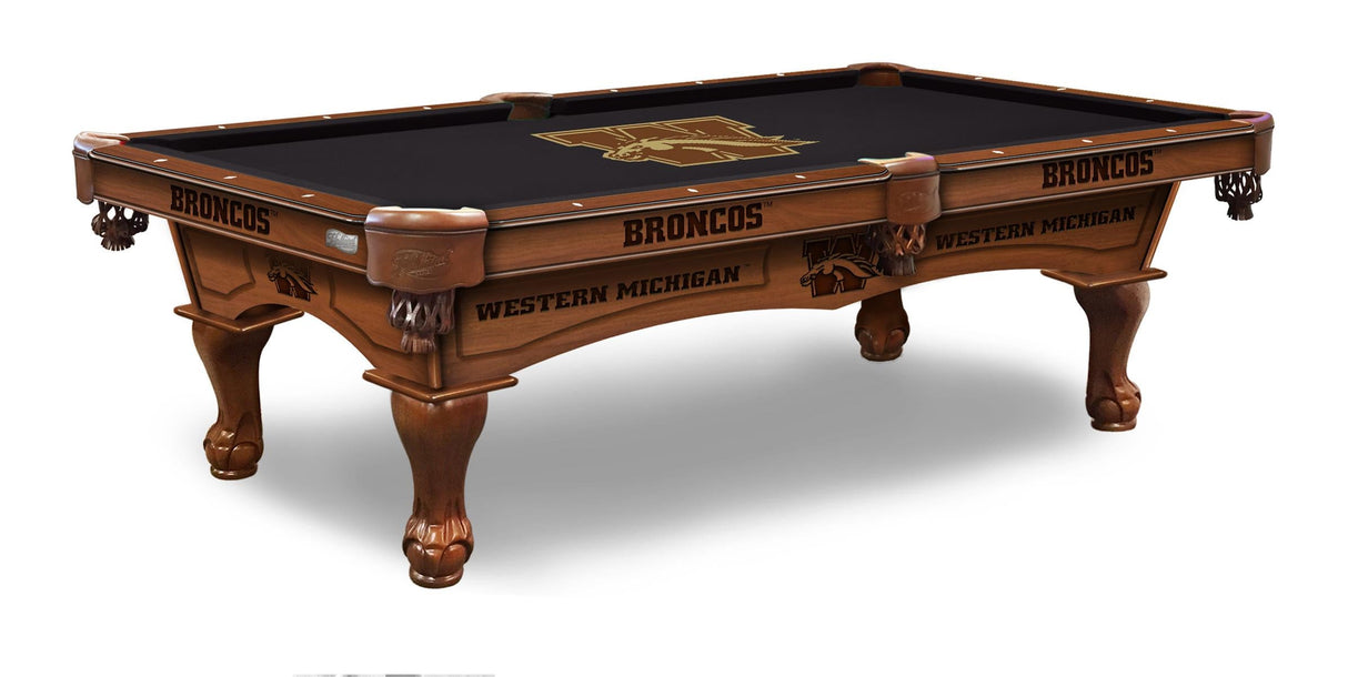 Western Michigan Broncos Pool Table