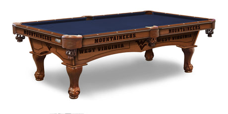 West Virginia Mountaineers Pool Table