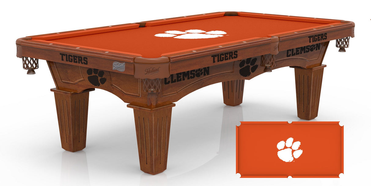 Clemson Tigers Pool Table