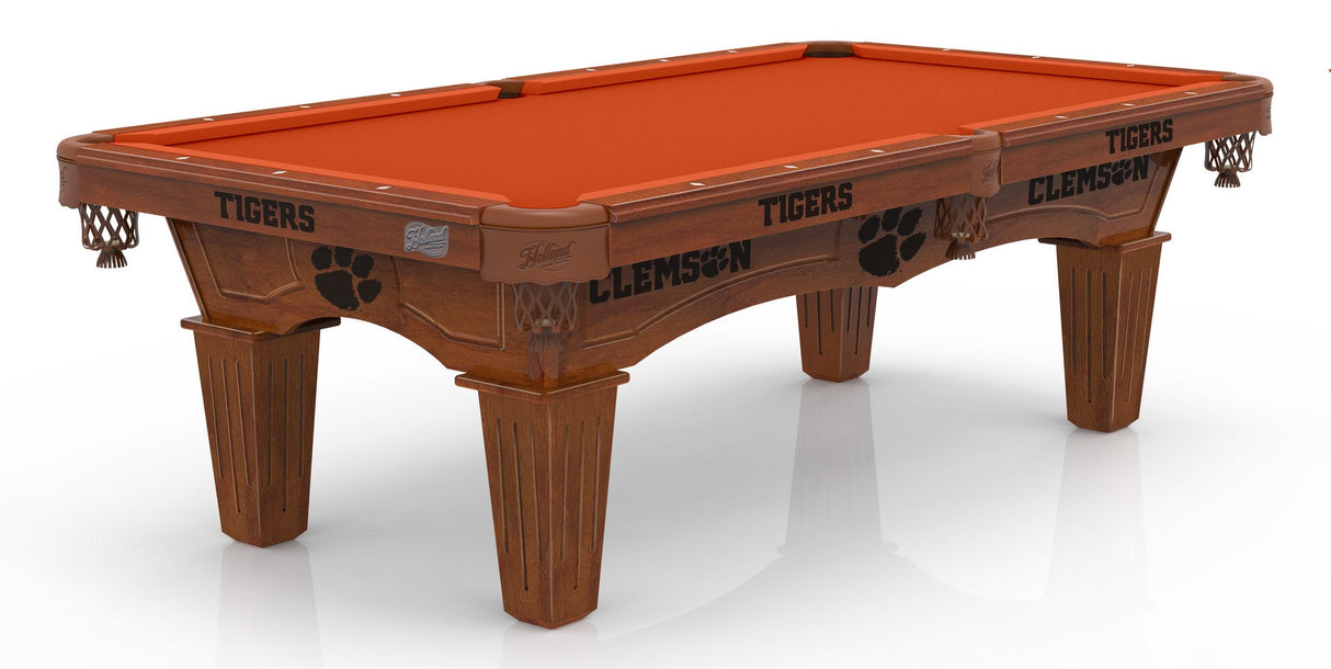 Clemson Tigers Pool Table