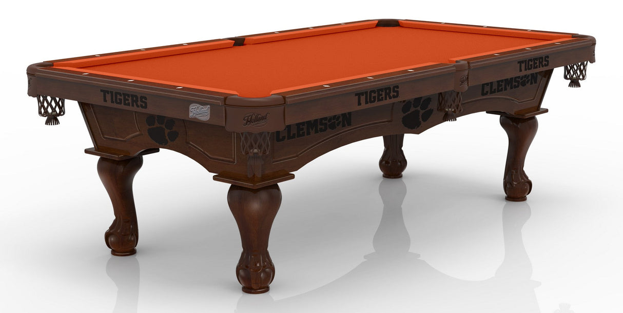 Clemson Tigers Pool Table