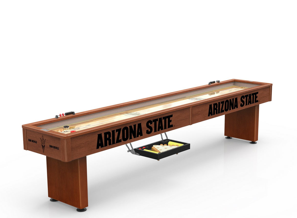 Arizona State Sun Devils Laser Engraved Shuffleboard Table