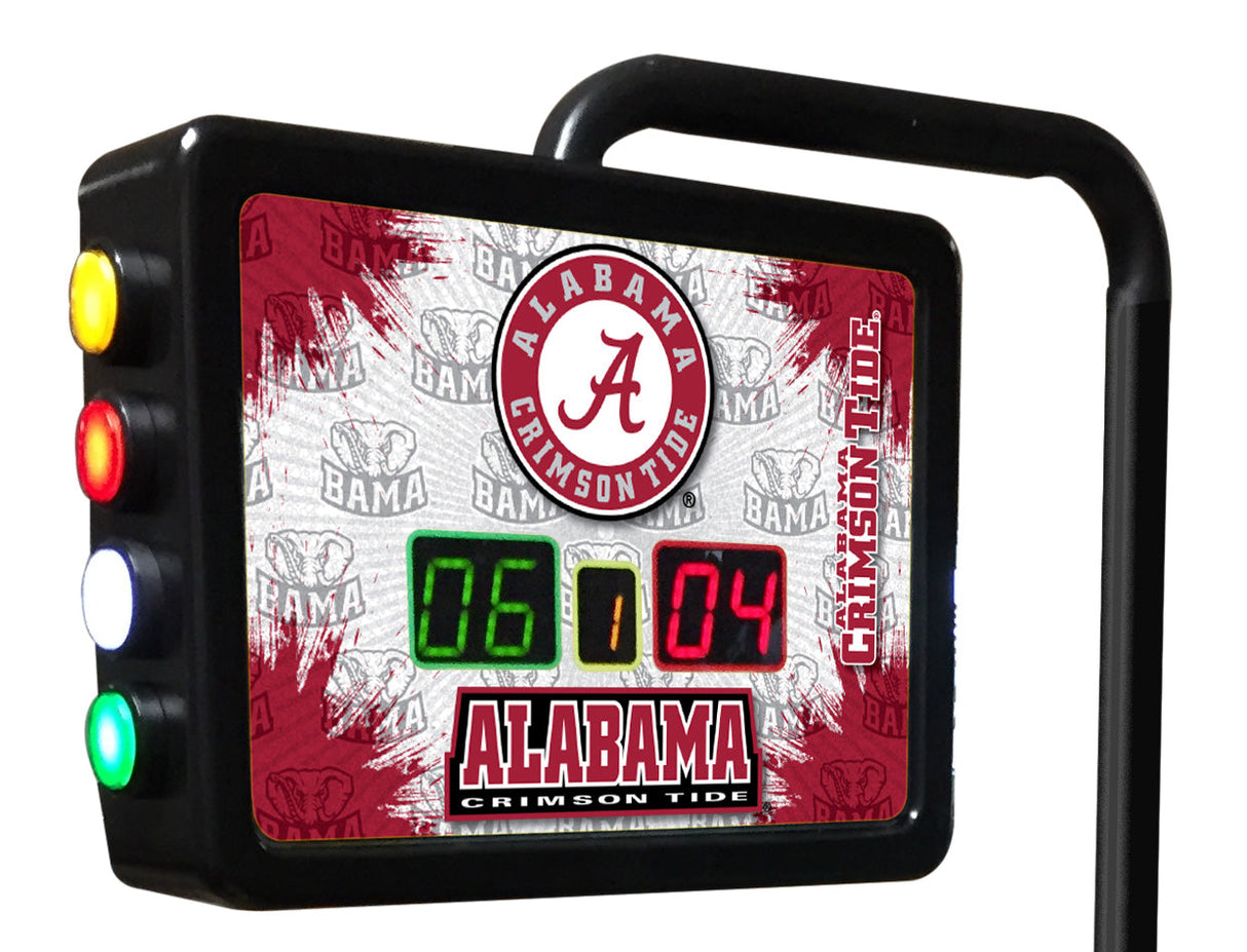 Alabama Crimson Tide Laser Engraved Shuffleboard Table