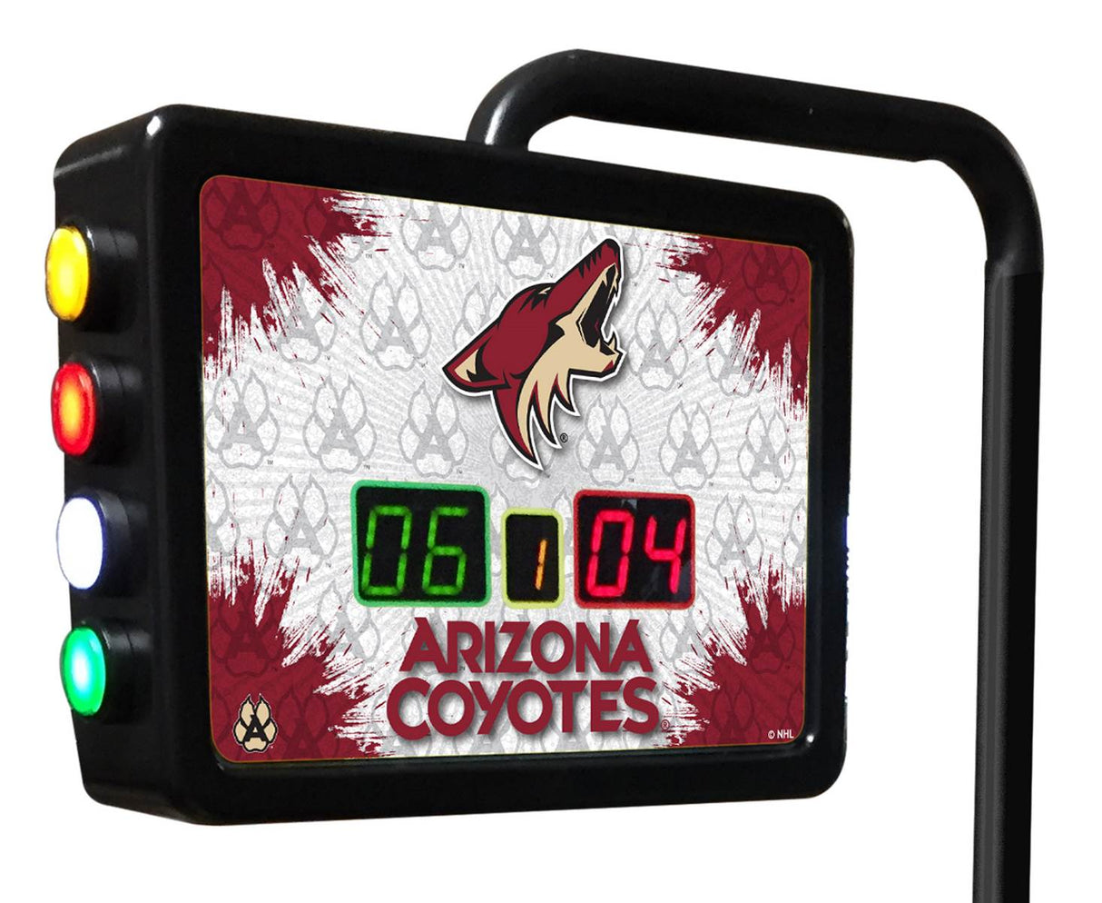 Arizona Coyotes Laser Engraved Shuffleboard Table