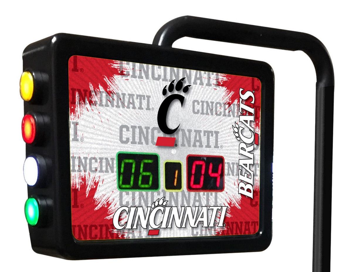 Cincinnati Bearcats Laser Engraved Shuffleboard Table