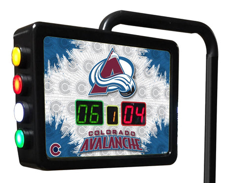 Colorado Avalanche Laser Engraved Shuffleboard Table