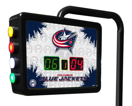 Columbus Blue Jackets Laser Engraved Shuffleboard Table