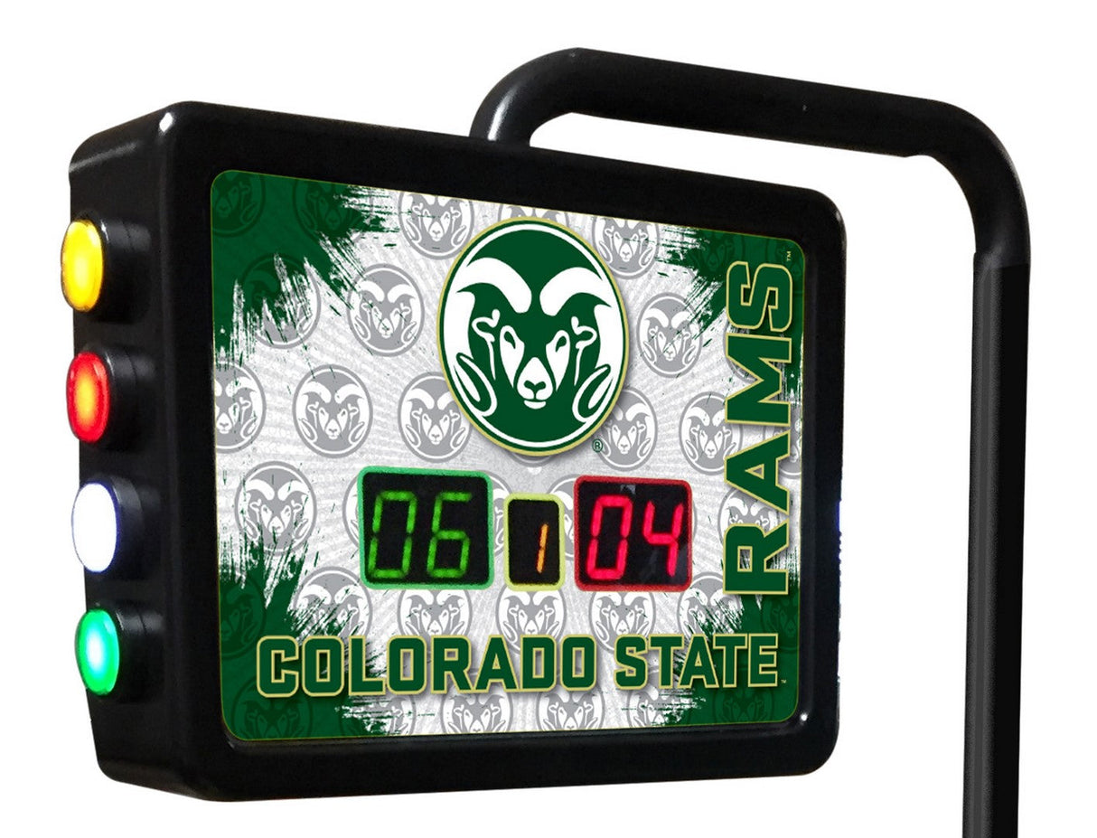 Colorado State Rams Laser Engraved Shuffleboard Table