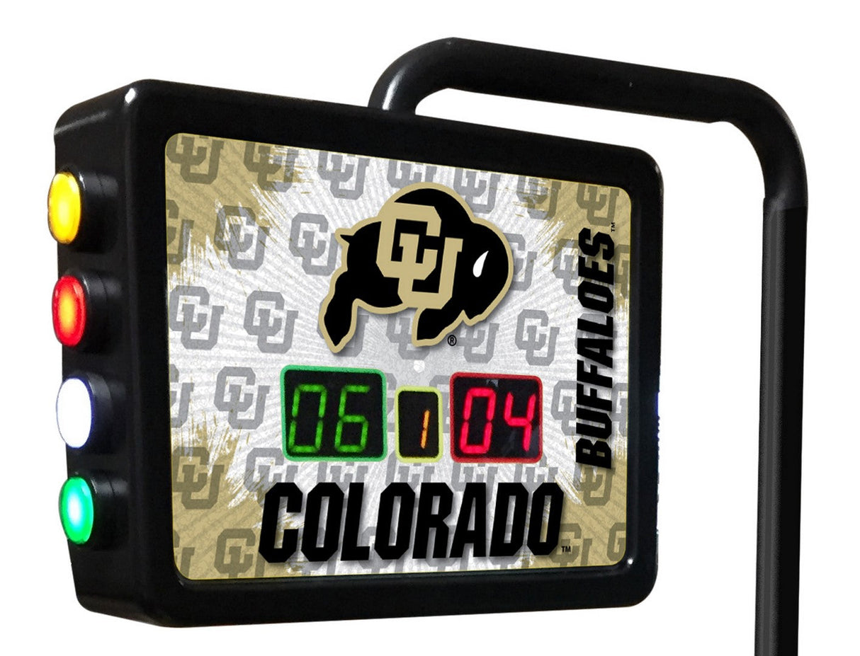 Colorado Buffaloes Laser Engraved Shuffleboard Table