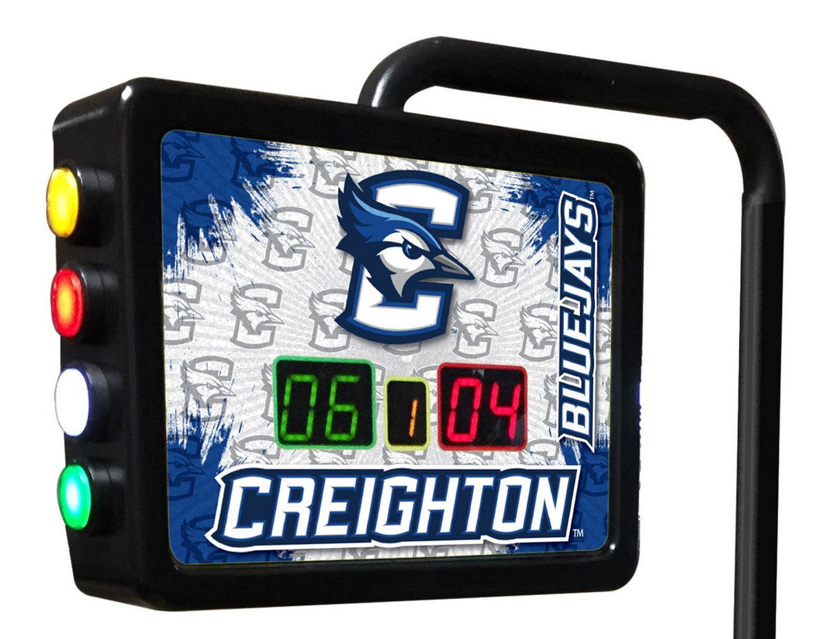 Creighton Bluejays Laser Engraved Shuffleboard Table