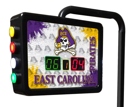 East Carolina Pirates Laser Engraved Shuffleboard Table