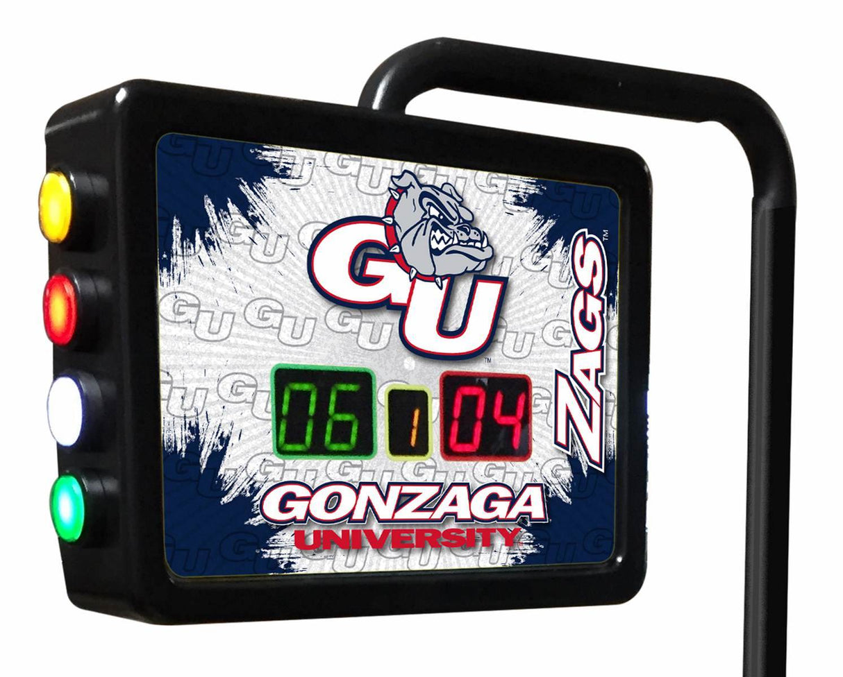 Gonzaga Bulldogs Laser Engraved Shuffleboard Table