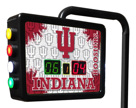 Indiana Hoosiers Laser Engraved Shuffleboard Table