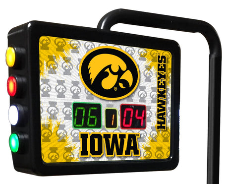 Iowa Hawkeyes Laser Engraved Shuffleboard Table