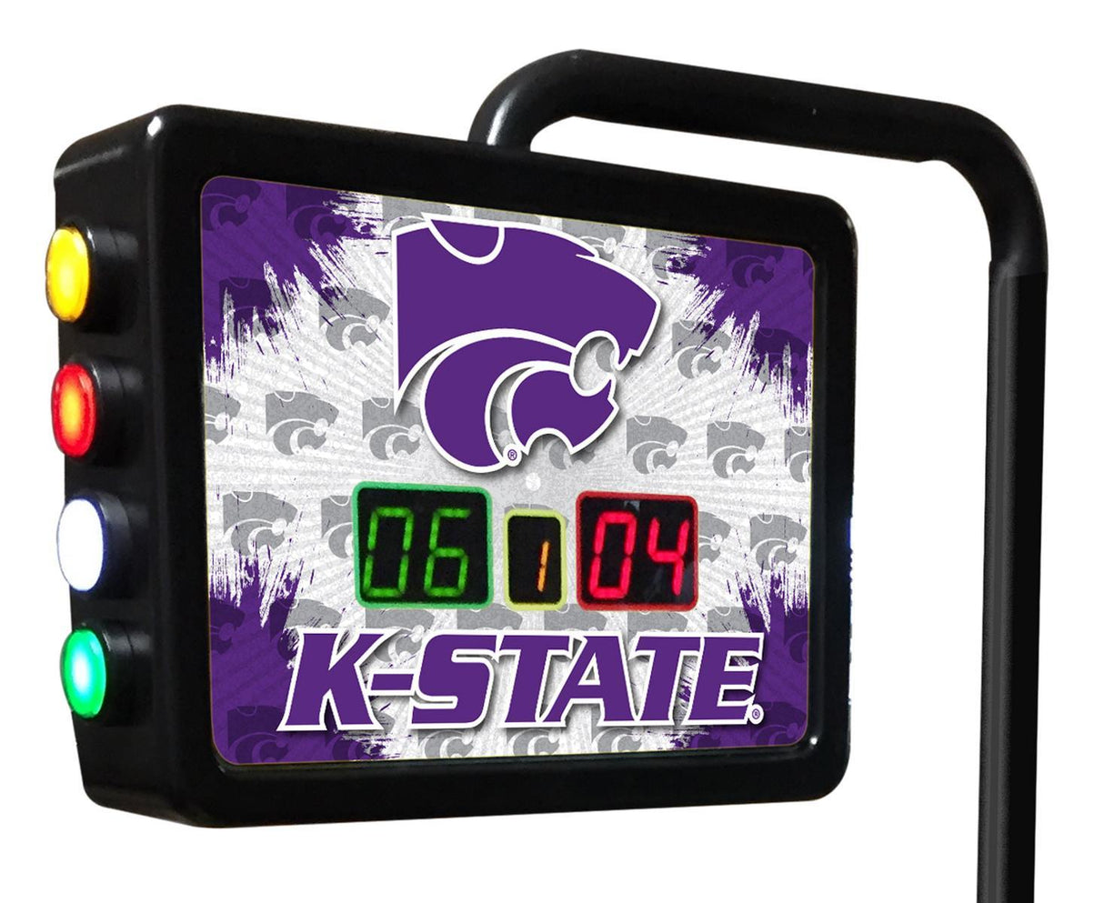 Kansas State Wildcats Laser Engraved Shuffleboard Table