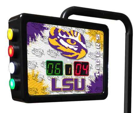 Louisiana State Tigers Laser Engraved Shuffleboard Table