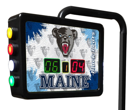 Maine Black Bears Laser Engraved Shuffleboard Table