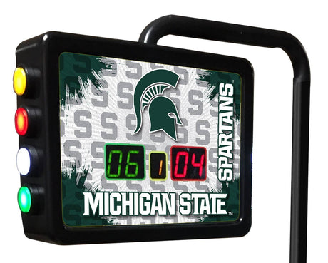 Michigan State Spartans Laser Engraved Shuffleboard Table