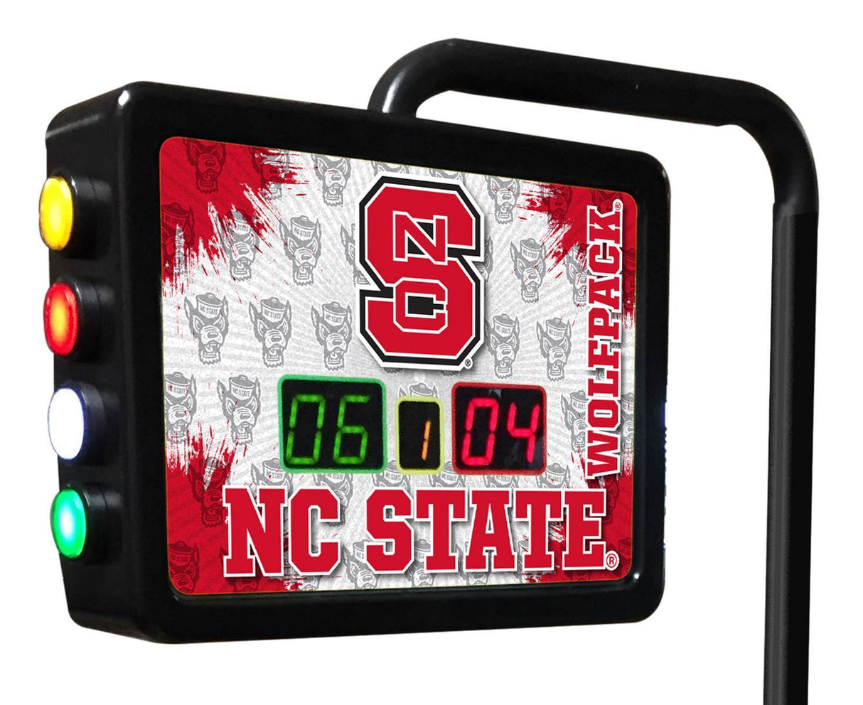 North Carolina State Wolfpack Laser Engraved Shuffleboard Table