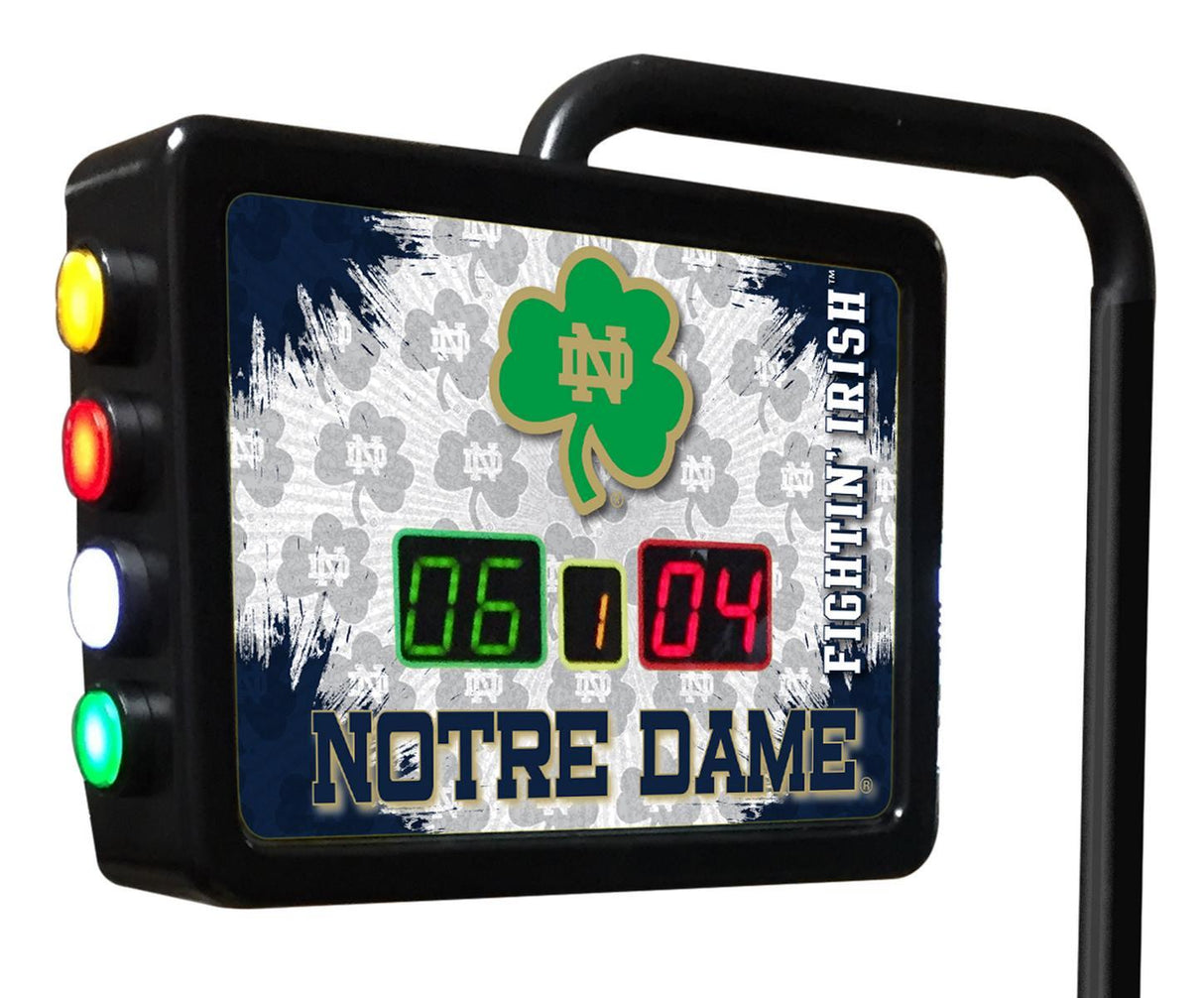 Notre Dame Fighting Irish Laser Engraved Shuffleboard Table