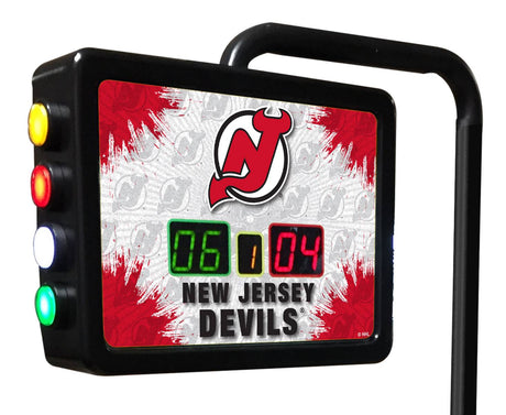 New Jersey Devils Laser Engraved Shuffleboard Table