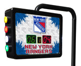 New York Rangers Laser Engraved Shuffleboard Table