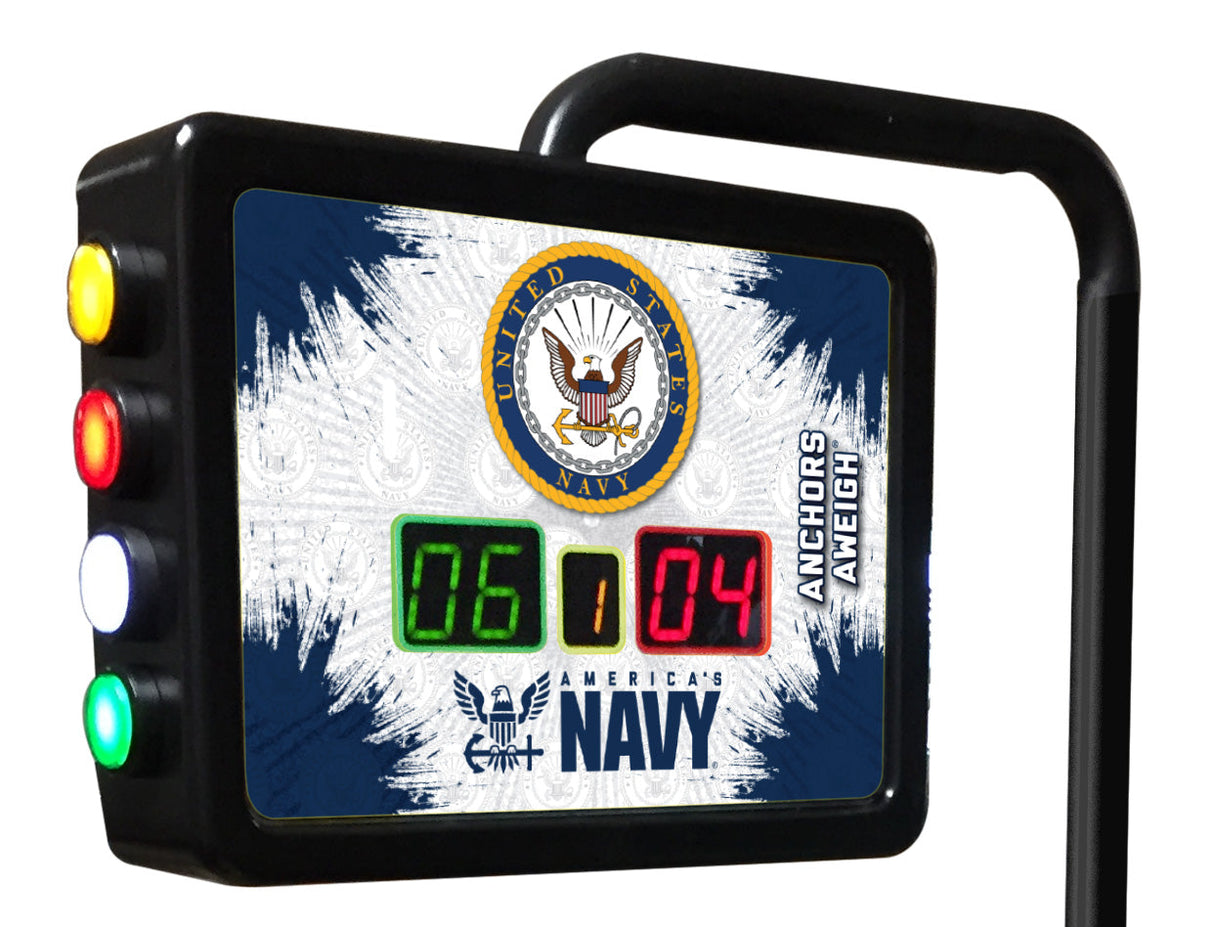 United States Navy Laser Engraved Shuffleboard Table