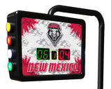 New Mexico Lobos Laser Engraved Shuffleboard Table