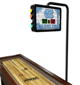 North Carolina Tar Heels Laser Engraved Shuffleboard Table