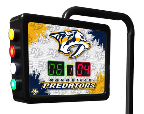 Nashville Predators Laser Engraved Shuffleboard Table