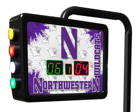 Northwestern Wildcats Laser Engraved Shuffleboard Table