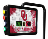 Oklahoma Sooners Laser Engraved Shuffleboard Table