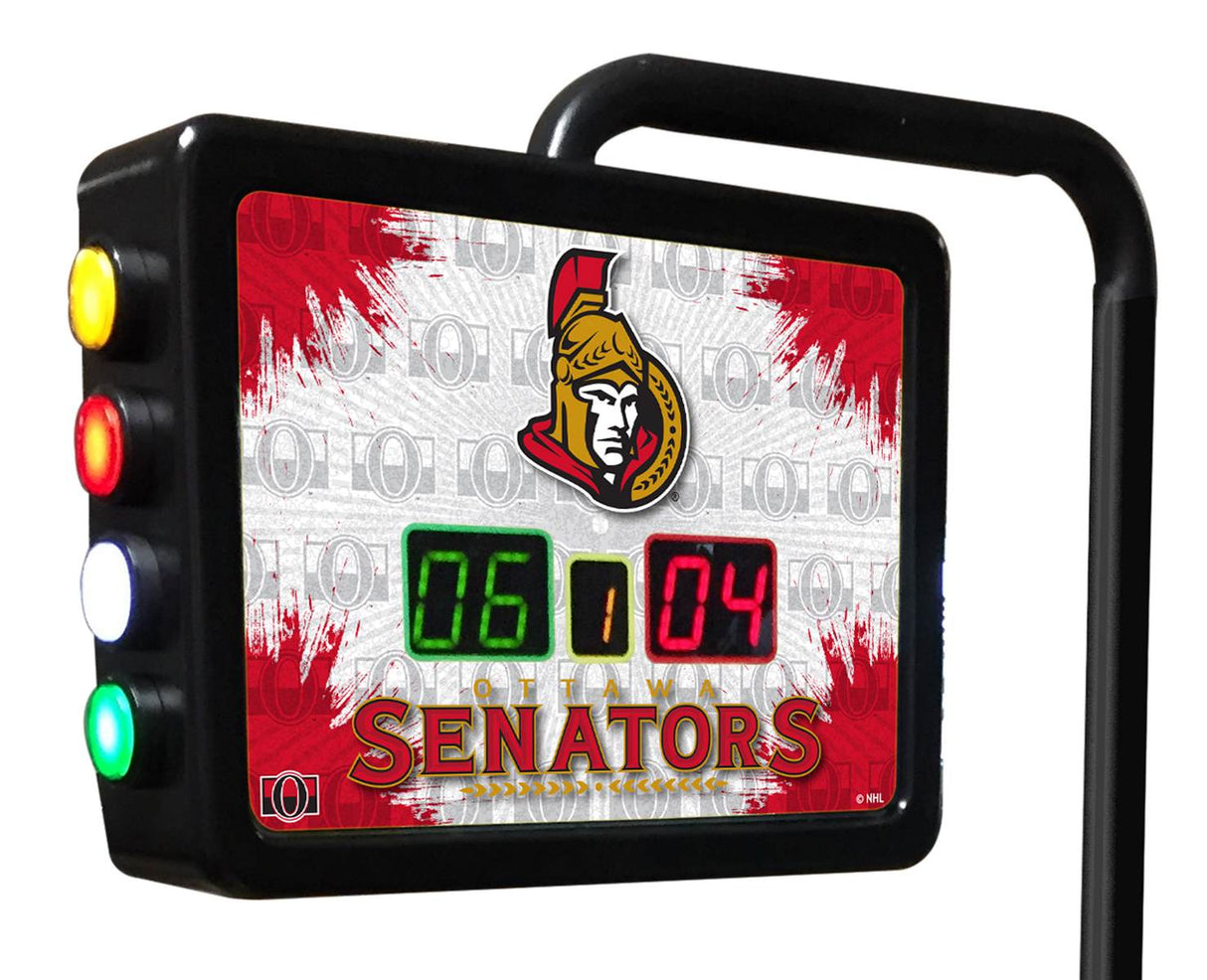 Ottawa Senators Laser Engraved Shuffleboard Table