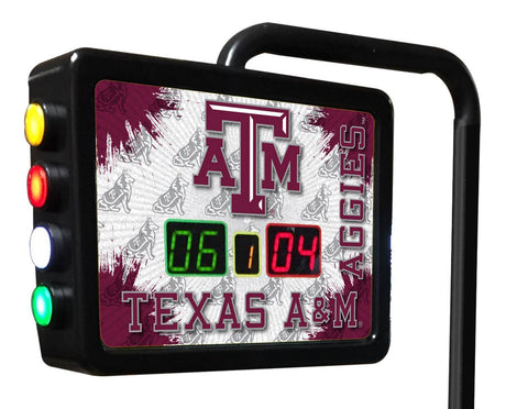 Texas A&M Aggies Laser Engraved Shuffleboard Table