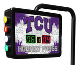 Texas Christian Horned Frogs Laser Engraved Shuffleboard Table